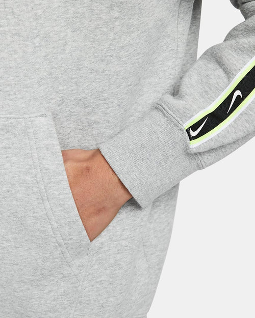 Sweat à capuche Nike Sportswear Repeat - Gris/Blanc/Noir - FootKorner Testing