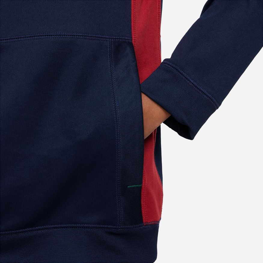 FootKorner TestingSweat à capuche Portugal 2022/2023 Junior - Bleu/Vert/Rouge