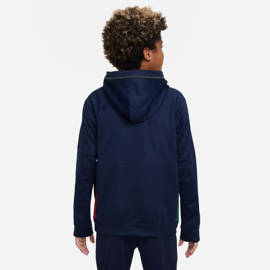 FootKorner TestingSweat à capuche Portugal 2022/2023 Junior - Bleu/Vert/Rouge