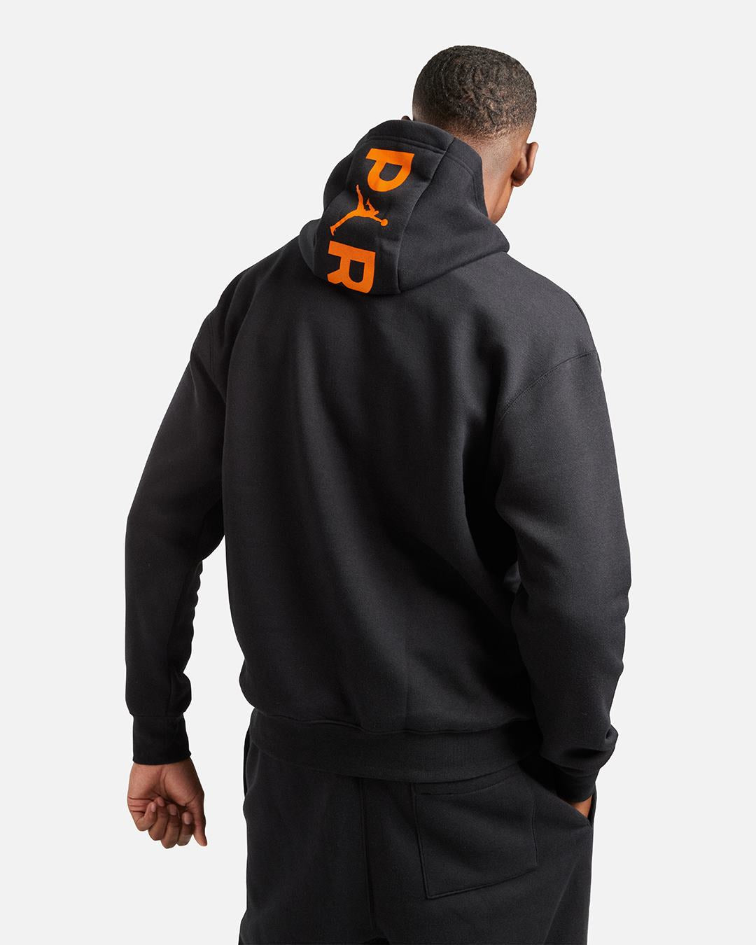 FootKorner TestingSweat à capuche PSG Fleece  - Noir/Gris/Orange