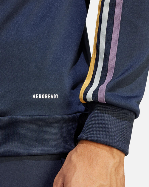 Sweat à capuche Real Madrid 2023/2024 - Bleu/Blanc - FootKorner Testing