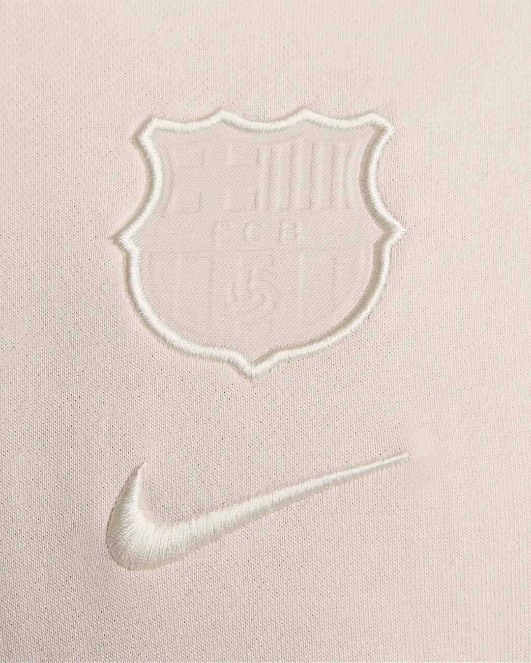 FootKorner TestingSweat FC Barcelone 2024/2025 - Beige