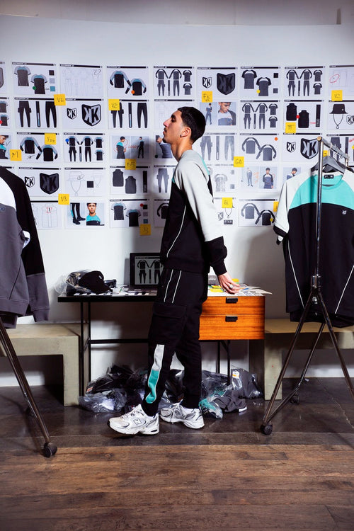 Sweat FK Sicarios VI - Noir/Gris/Vert - FootKorner Testing