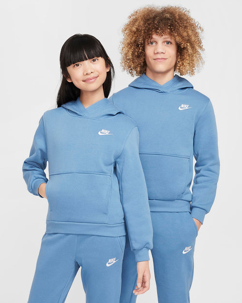 Sweat Nike Fleece Junior - Bleu - FootKorner Testing