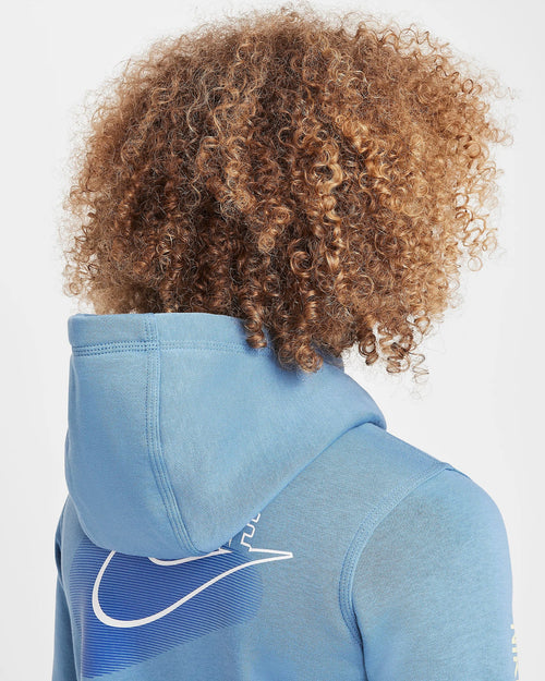 Sweat Nike Fleece Junior - Bleu - FootKorner Testing