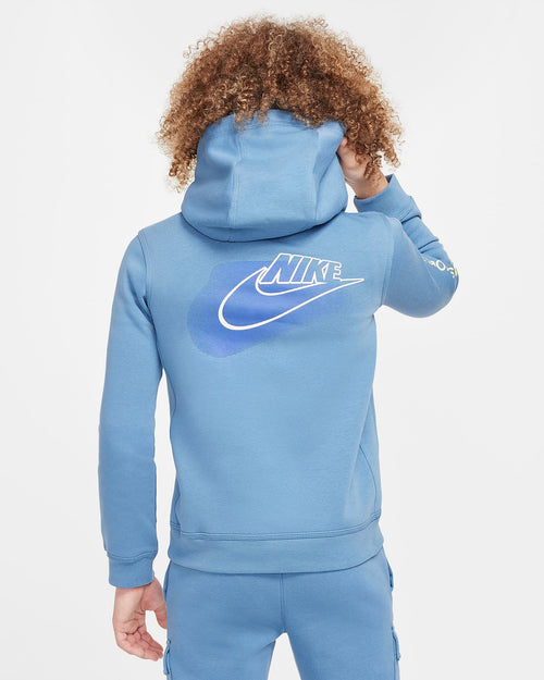 Sweat Nike Fleece Junior - Bleu - FootKorner Testing