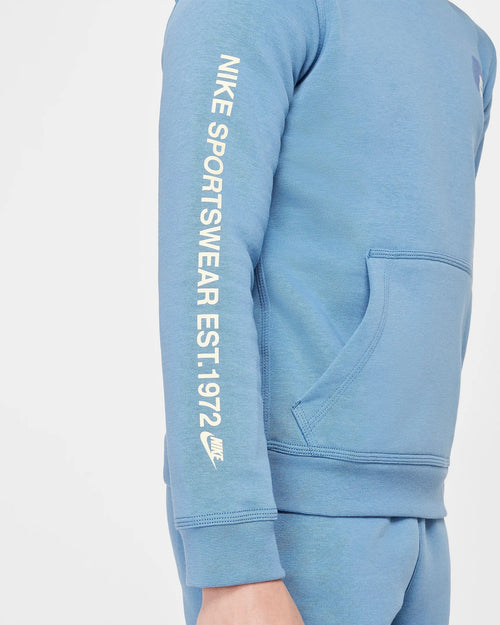 Sweat Nike Fleece Junior - Bleu - FootKorner Testing