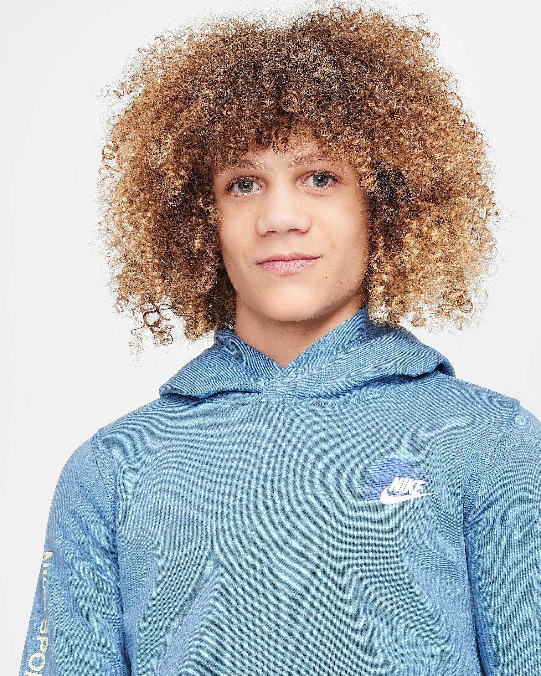 FootKorner TestingSweat Nike Fleece Junior - Bleu