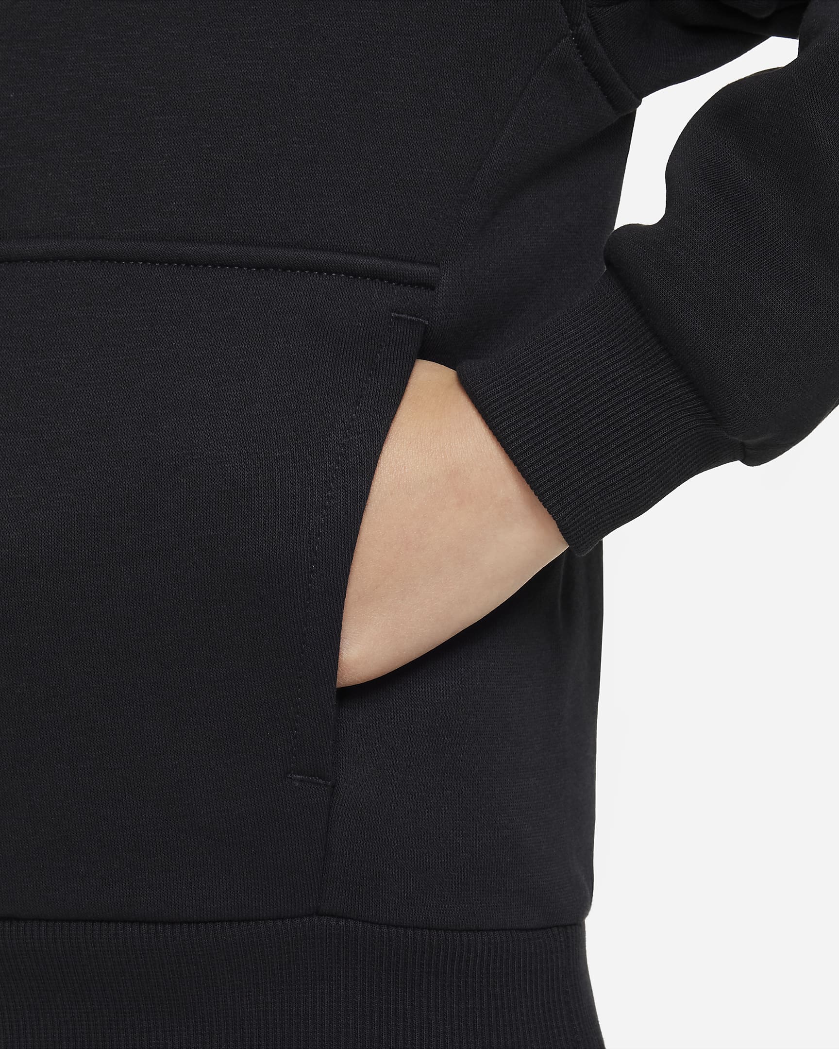 FootKorner TestingSweat Nike Fleece Junior - Noir