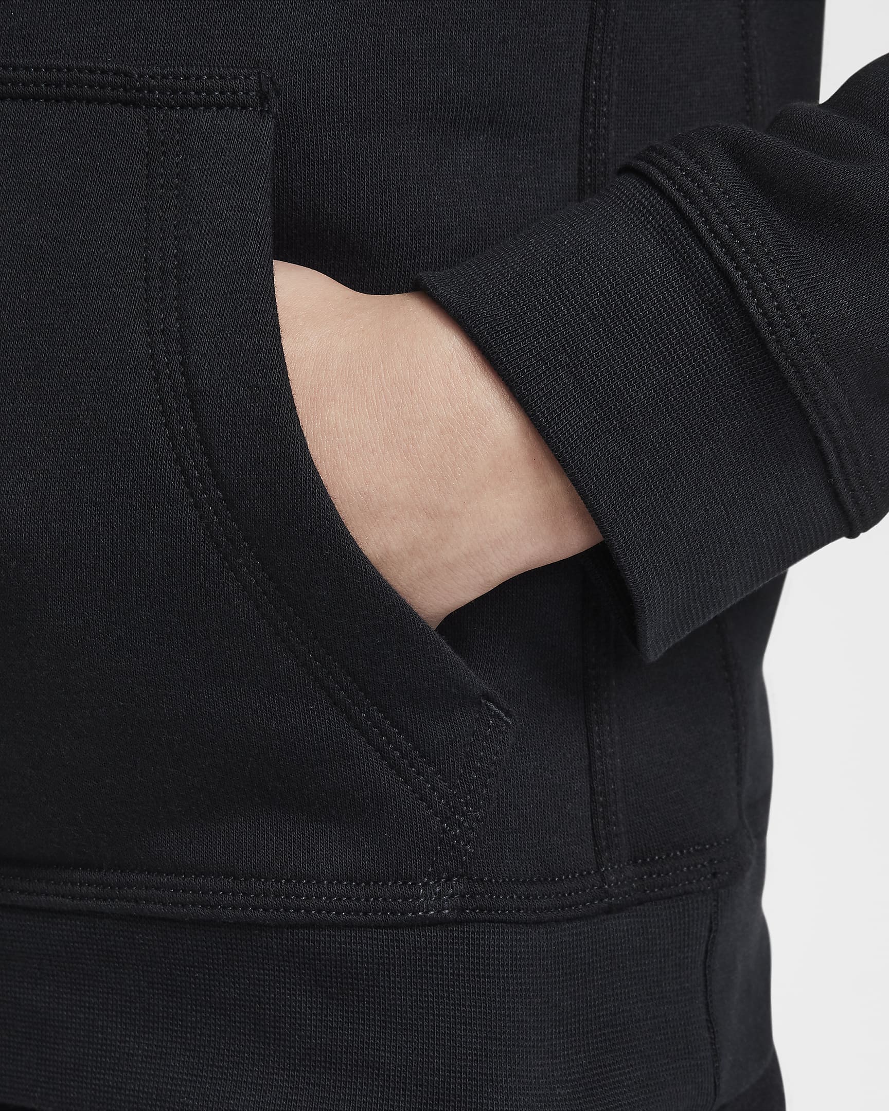 FootKorner TestingSweat Nike Fleece Junior - Noir
