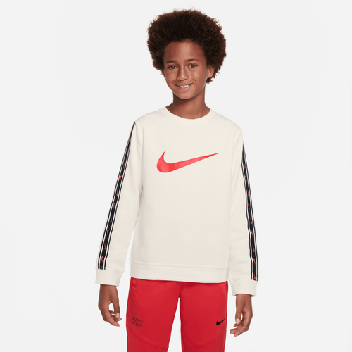 Sweat Nike Repeat Junior - Beige/Noir/Rouge - FootKorner Testing
