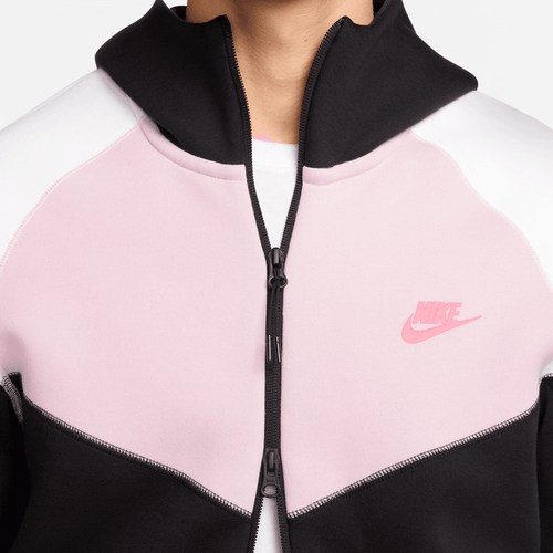 Sweat Nike Tech Fleece Windrunner - Rose/Noir/Blanc - FootKorner Testing