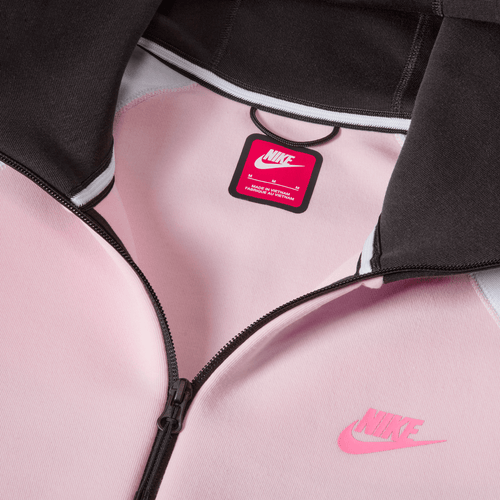 Sweat Nike Tech Fleece Windrunner - Rose/Noir/Blanc - FootKorner Testing