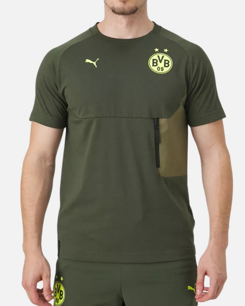 T-shirt Dortmund 2024/2025 - Kaki - FootKorner Testing
