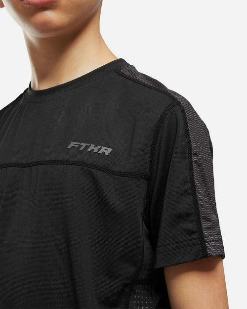 T-shirt FK Break Junior - Noir - FootKorner Testing