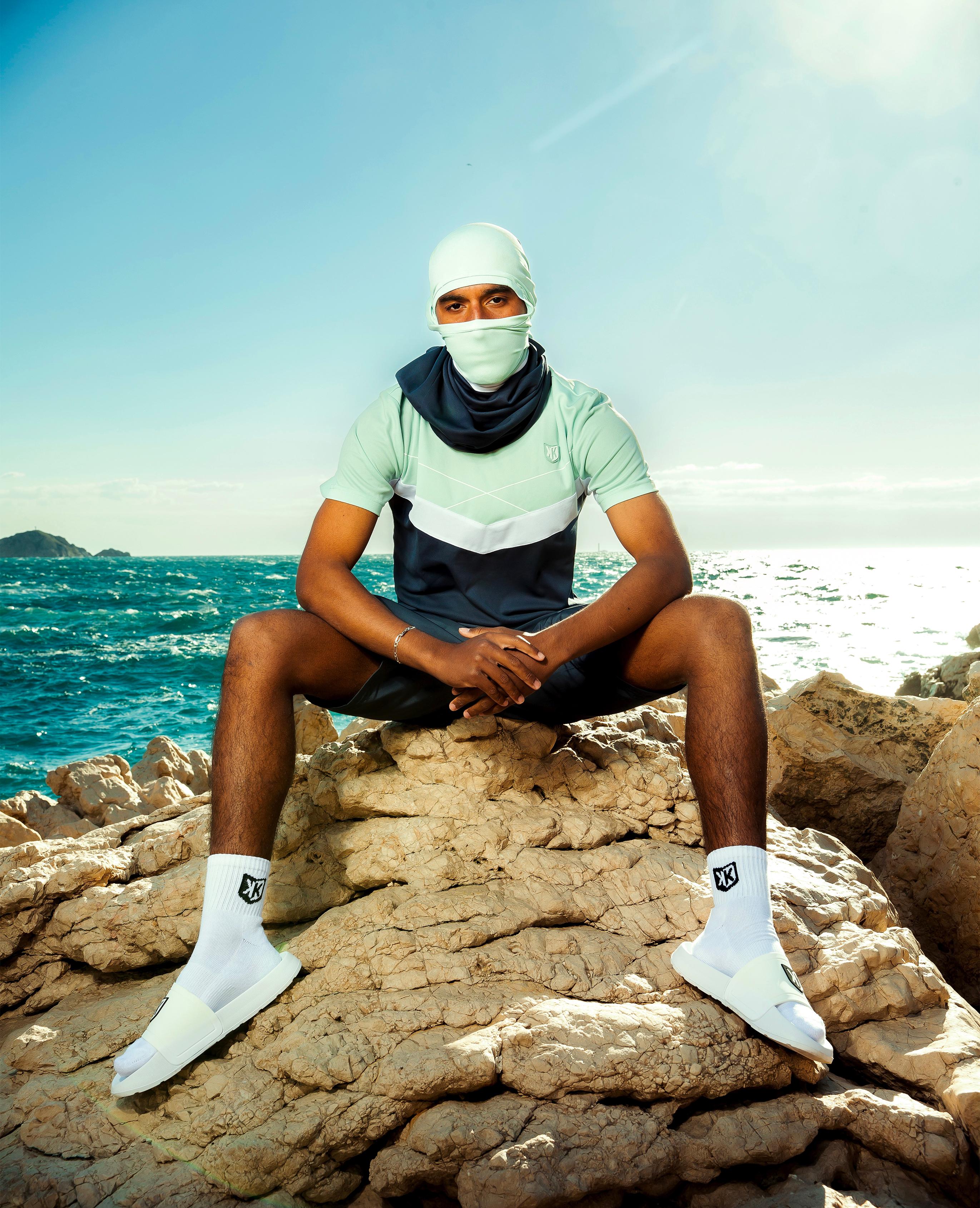 FootKorner TestingEnsemble FK Game - Bleu/Vert/Blanc