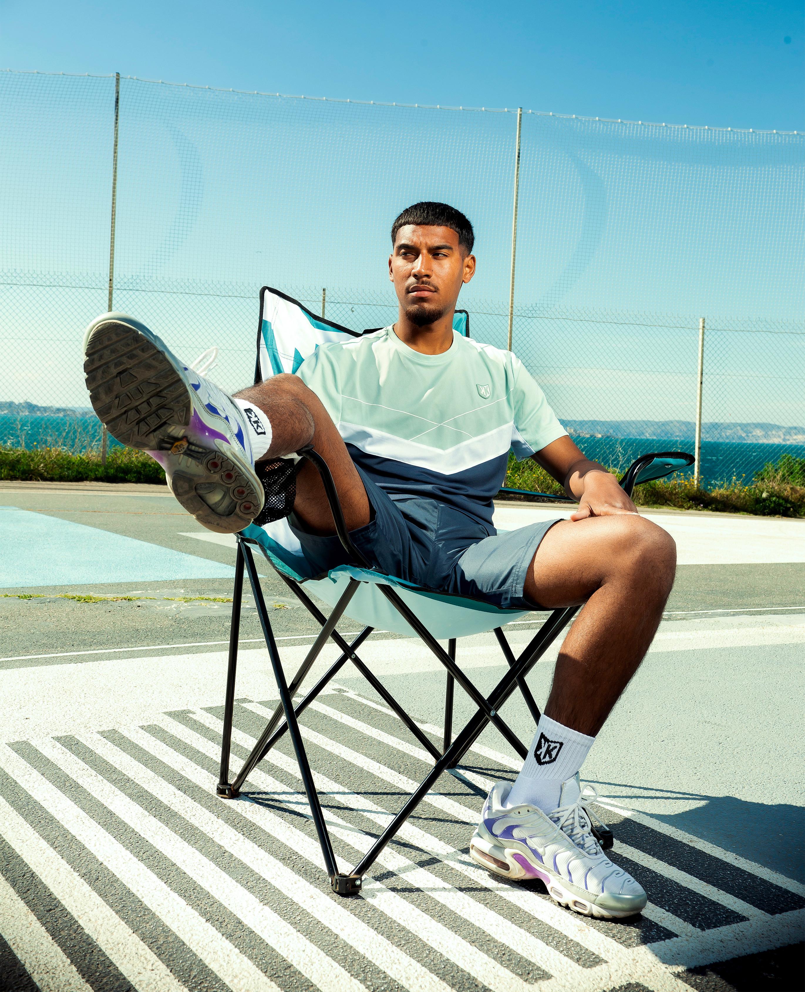 FootKorner TestingEnsemble FK Game - Bleu/Vert/Blanc