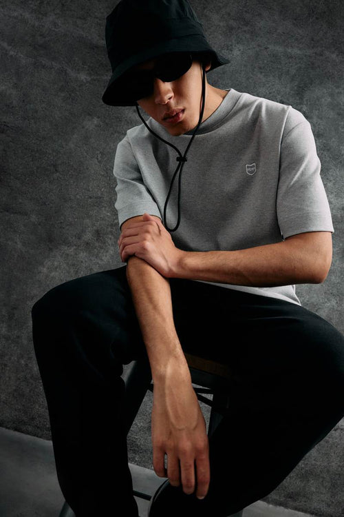 T-shirt FK Premium - Gris - FootKorner Testing