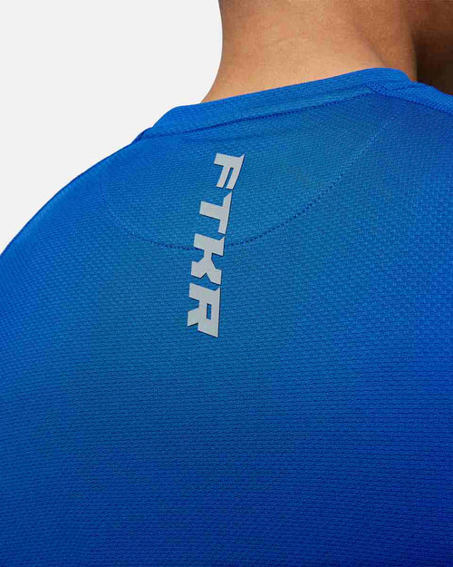 T-shirt FK Performance Record - Bleu - FootKorner Testing