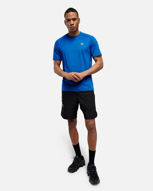 T-shirt FK Performance Record - Bleu - FootKorner Testing