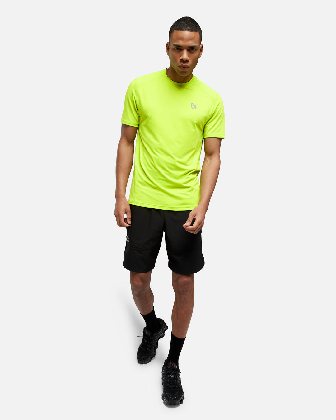 FootKorner TestingT-shirt FK Performance  Record - Jaune Fluo