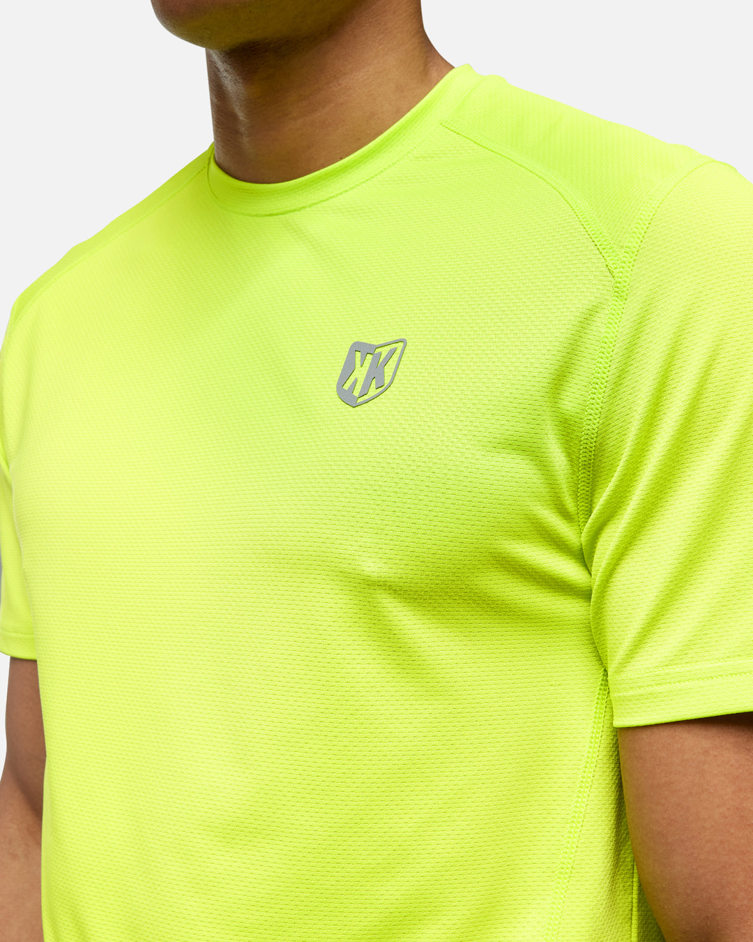 FootKorner TestingT-shirt FK Performance  Record - Jaune Fluo