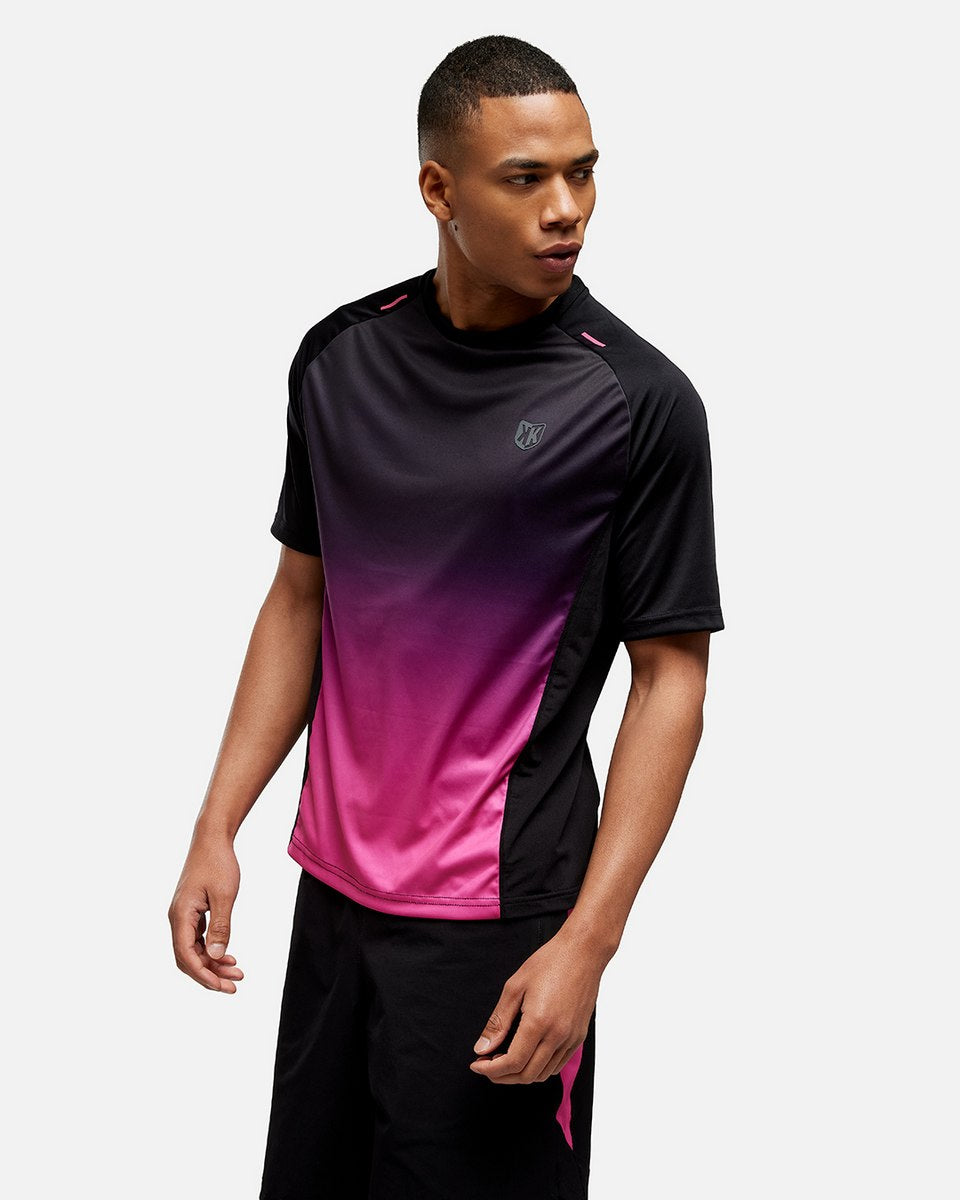 FootKorner TestingT-shirt FK Storm -  Noir/Rose