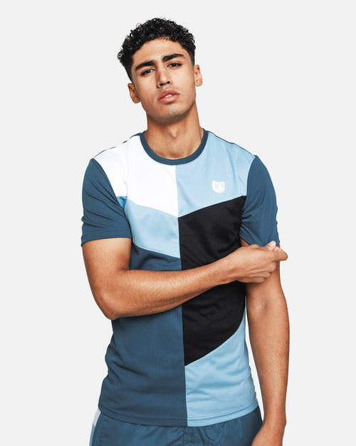 T-shirt FK Ultra - Bleu/Blanc - FootKorner Testing