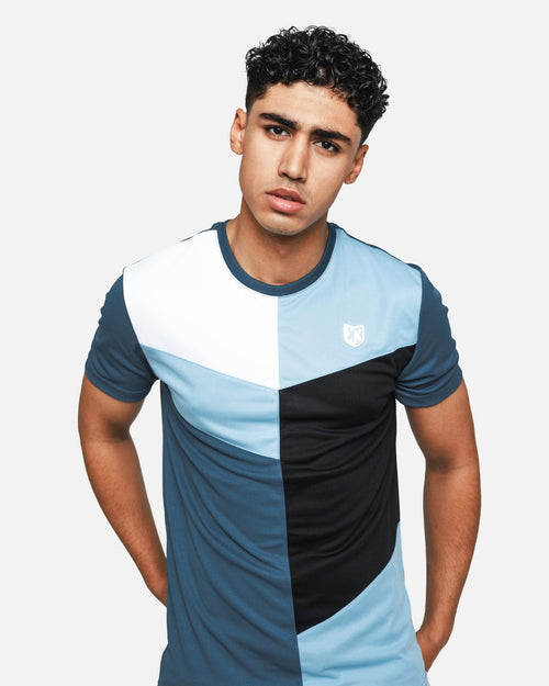 T-shirt FK Ultra - Bleu/Blanc - FootKorner Testing