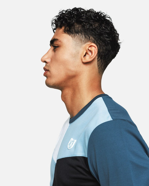 T-shirt FK Ultra - Bleu/Blanc - FootKorner Testing