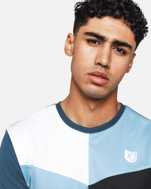 T-shirt FK Ultra - Bleu/Blanc - FootKorner Testing