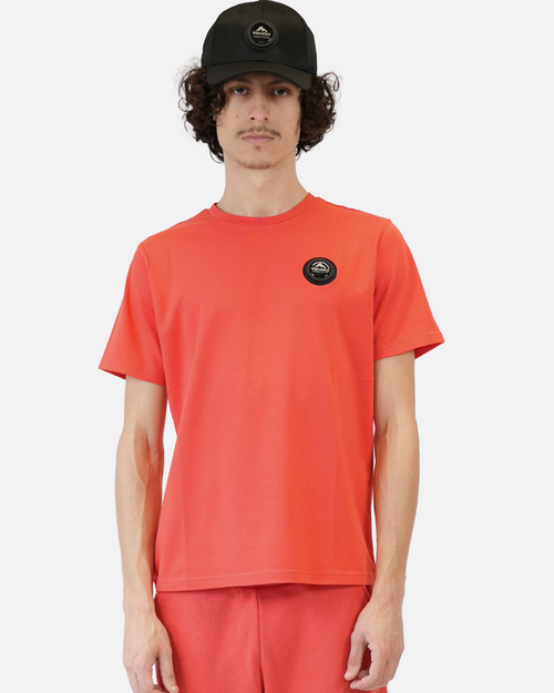 T-shirt Helvetica Ajaccio - Rouge - FootKorner Testing