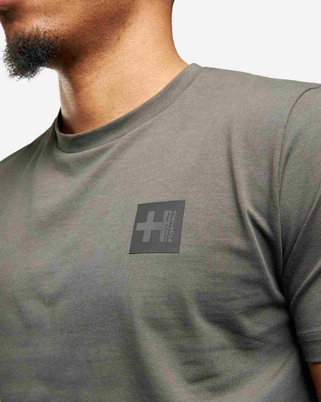 FootKorner TestingT-shirt Helvetica Foster - Gris