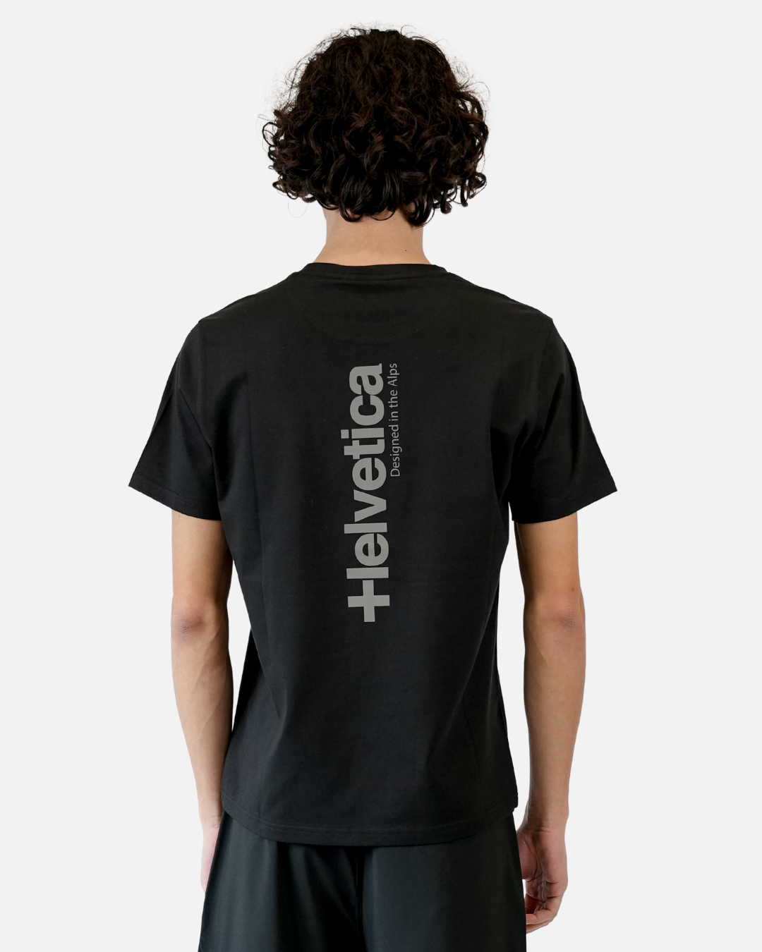 FootKorner TestingT-shirt Helvetica Quintana - Noir