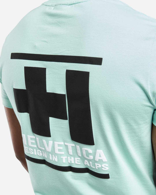 T-shirt Helvetica Williams - Vert - FootKorner Testing