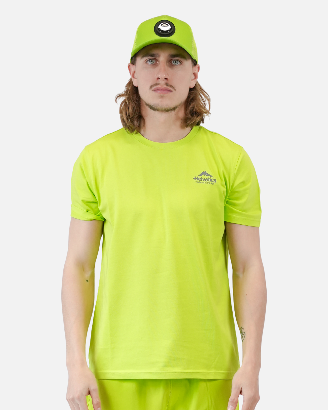 FootKorner TestingT-shirt Helvetica Yucatan - Vert