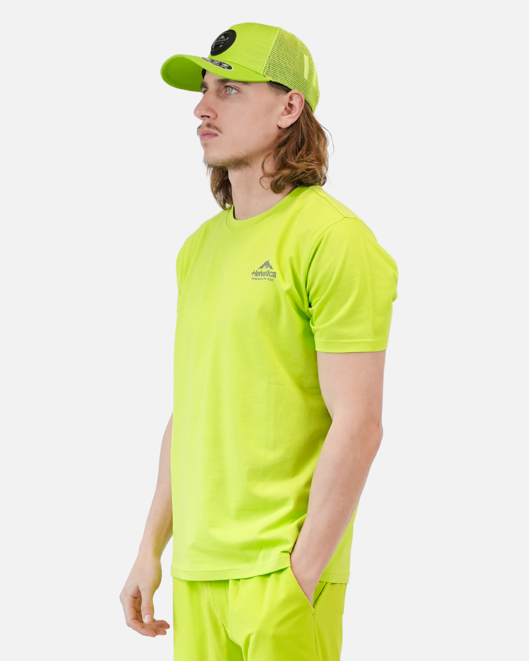 FootKorner TestingT-shirt Helvetica Yucatan - Vert