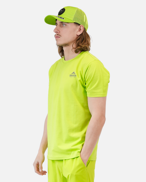 T-shirt Helvetica Yucatan - Vert - FootKorner Testing