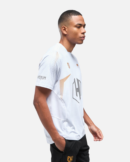 T-shirt FK x Venum Hexagone MMA - Blanc/Doré - FootKorner Testing