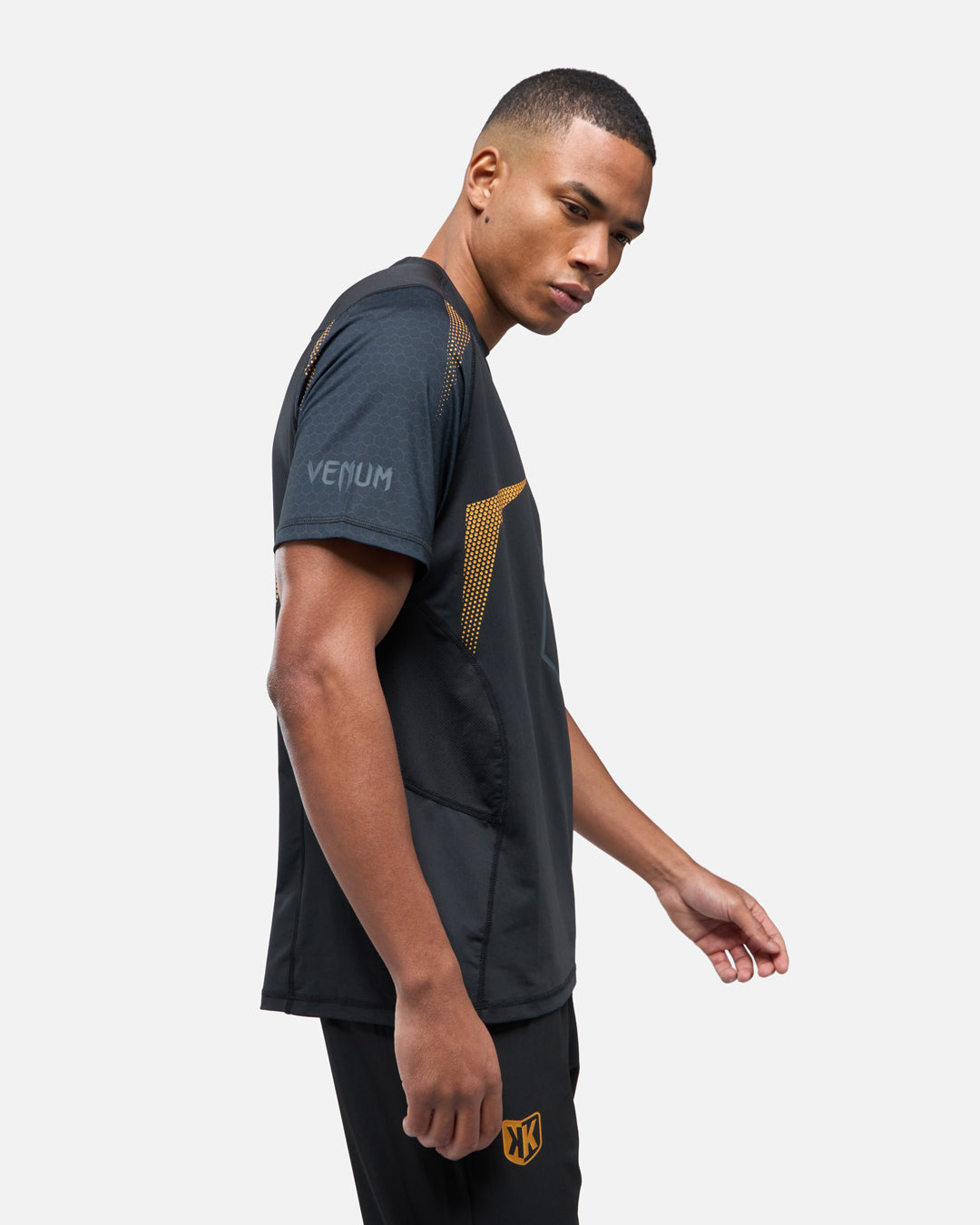 FootKorner TestingT-shirt FK x Venum Hexagone MMA - Noir/Doré