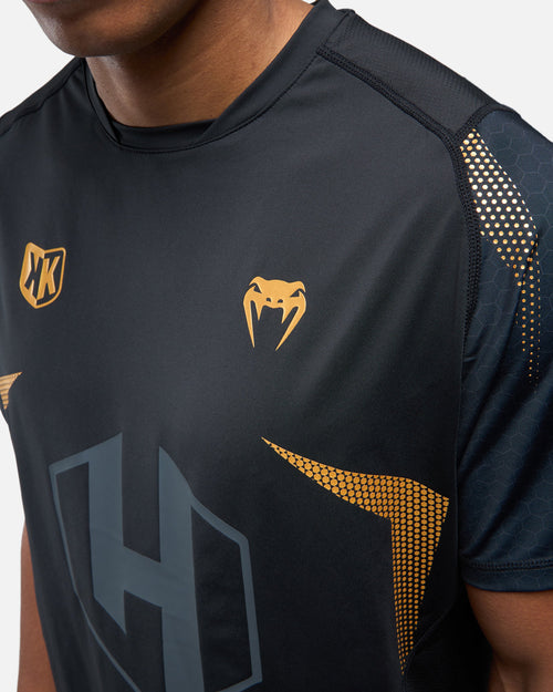 T-shirt FK x Venum Hexagone MMA - Noir/Doré - FootKorner Testing