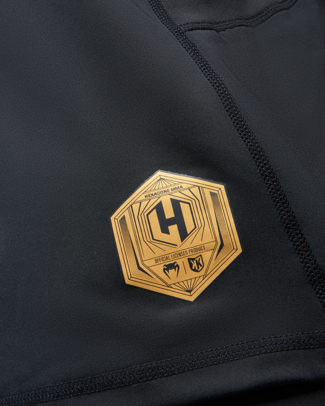 FootKorner TestingT-shirt FK x Venum Hexagone MMA - Noir/Doré