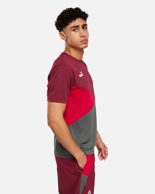 T-shirt Milan AC - Rouge/Gris - FootKorner Testing