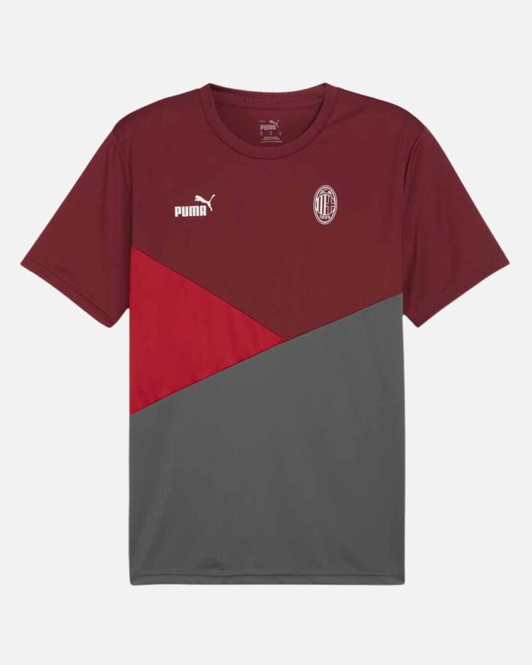FootKorner TestingT-shirt Milan AC - Rouge/Gris
