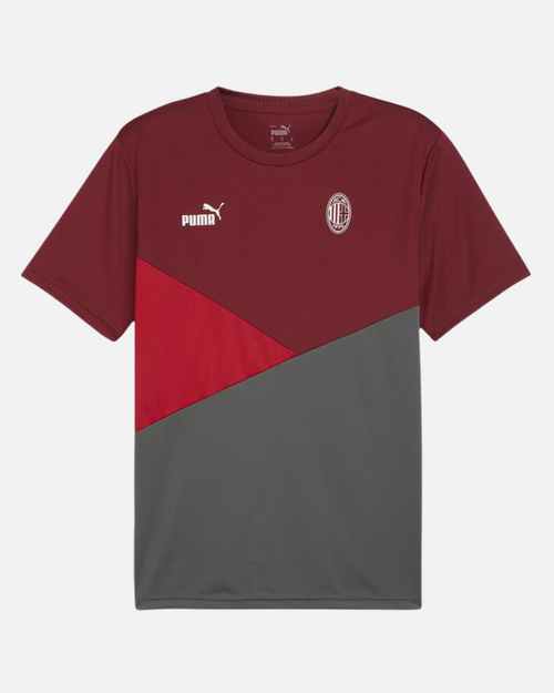T-shirt Milan AC - Rouge/Gris - FootKorner Testing