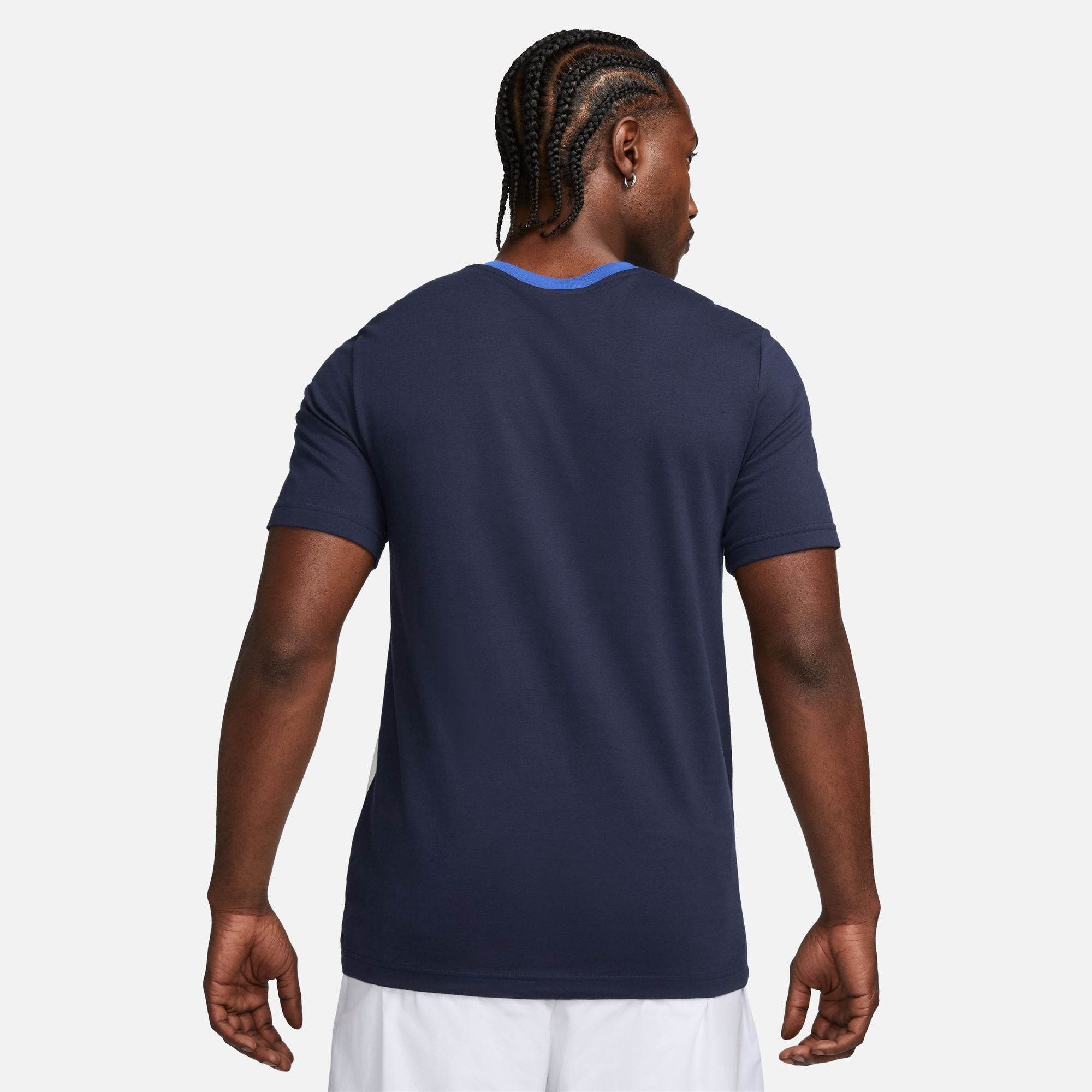 FootKorner TestingT-shirt Nike Air - Bleu/Blanc