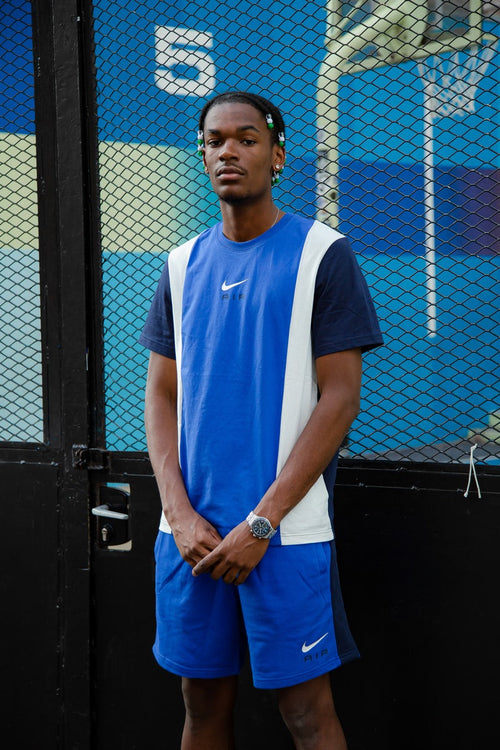T-shirt Nike Air - Bleu/Blanc - FootKorner Testing