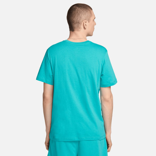 T-shirt Nike Futura Icon - Turquoise/Blanc - FootKorner Testing