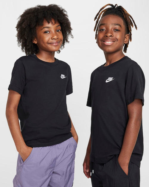 T-shirt Nike Junior - Noir - FootKorner Testing