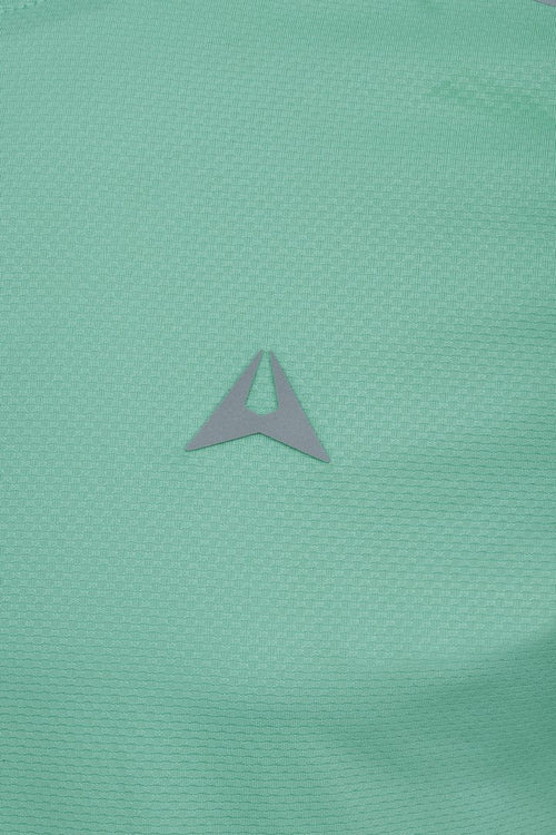 T-shirt Scampia First - Menthe/Noir - FootKorner Testing